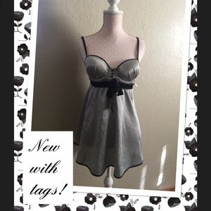 In Bloom black and white lingerie NEW with tags!!
